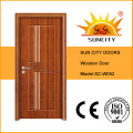 Low Price Bedroom Oak Wood Interior Doors Price (SC-W052)